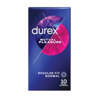 DUREX MUTUAL PLEASURE Презервативи, 10 бр.