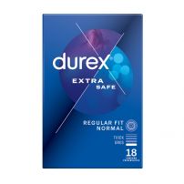 DUREX EXTRA SAFE Презервативи, 18 бр.