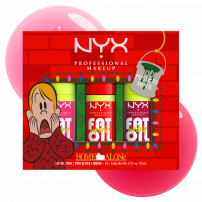 NYX PROFESSIONAL MAKE UP Home Alone Oil Lip Drip Trio Комплект гланцове за устни, 01