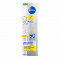 NIVEA Q10 UV Флиуд против гликация и бръчки, SPF 50, 40 ml