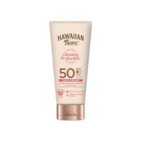 HAWAIIAN TROPIC Слънцезащитен озаряващ лосион за лице SPF50, 50 мл