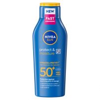 Nivea Sun Слънцезащитен лосион Protect & Moisture, SPF50+, 400 ml
