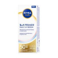 NIVEA SUN Праймер за лице 2в1 със серум SPF50+, 30 ml