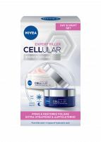 NIVEA CELLULAR EXPERT FILLER Комплект Дневен крем , 50 мл + Нощен крем против бръчки, 50 мл