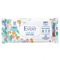 Event Влажни бебешки кърпи 3 в 1 , 84 бр.