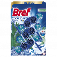 BREF BLUE AKTIV WC Ароматизатор за тоалетна евкалипт, 3х50гр.