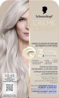 SCHWARZKOPF КРИЙМ СЮПРИЙМ 10-55 Хладно Сребърно Сиво