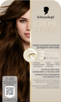 SCHWARZKOPF КРИЙМ СЮПРИЙМ 5-60 Шоколадово Светло Кафяво