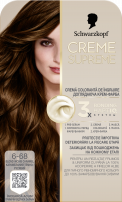 SCHWARZKOPF КРИЙМ СЮПРИЙМ 6-68 Карамелено Тъмно Русо