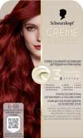 SCHWARZKOPF КРИЙМ СЮПРИЙМ 6-88 Червено Тъмно Русо