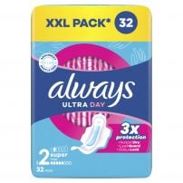 ALWAYS Дамски превръзки Always Ultra Super, 32 бр
