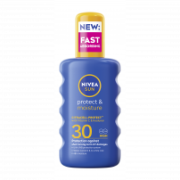 NIVEA SUN PROTECT&MOISTURE Хидратиращ слънцезащитен спрей SPF 30, 200 мл