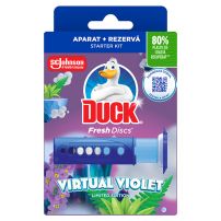 DUCK ВИОЛЕТ Свежи дискове ароматизатор за тоалетна, 36мл.