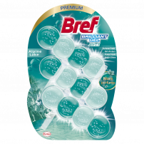 BREF Brilliant  Alpine lake Ароматизатор за тоалетна, 3x42гр.