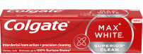  COLGATE MAX WHITE SUPERIOR CLEAN Паста за зъби, 75 мл.