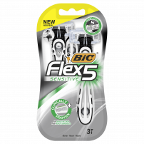 BIC FLEX3 Sensitive еднократна самобръсначка, 3+1 бр./оп.