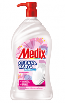 MEDIX CLEAN & EASY BALSAM Jasmine & Lily (бял) – концентMEDIX CLEAN & EASY BALSAM Jasmine & Lily  концентриран балсам за съдове с помпа, 800 мл.