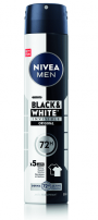 NIVEA MEN INVISIBLE ON BLACK & WHITE ORIGINAL Део спрей мъжки, 200мл
