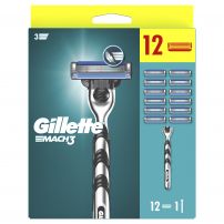GILLETTE SAMURAI PACK MACH 3 Система 1бр +12 Ножчета 