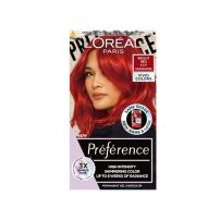 PREFERENCE VIVIDS BRIGHT RED Амонячна боя за коса 8.624 
