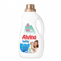 ALVINA BABY Aloe Vera Течен перилен препарат за бебешки дрехи, 35 пранета