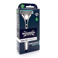 WILKINSON SWORD QUATTRO TITANIUM 4 SENSIVITE Мъжка система за бръснене  1 бр.