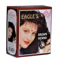 EAGLE'S Билкова къна за коса кафява 