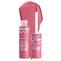 NYX PROFESSIONAL MAKEUP BRIDGERTON ROYAL BUTTER GLOSS ANGEL FOOD CAKE Гланц за устни 01