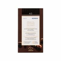 KORRES Боя за коса с арганово масло 4.0 Кафяво