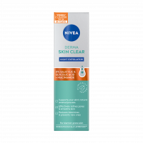 NIVEA DERMA SKIN CLEAR Нощен ексфолиант, 40 мл