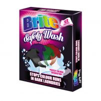 BRITE SAFETY WASH Цветоулавящи кърпички DARK LAUNDRIES, 12 бр.