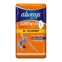 ALWAYS ULTRA NORMAL DRY DUO PACK Дамски превръзки, 20 бр.
