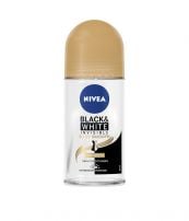 NIVEA INVISIBLE ON BLACK & WHITE SILKY SMOOTH Дамски рол он, 50 мл.