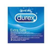 DUREX EXTRA SAFE Презервативи, 3 бр. 