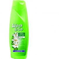 WASH&GO 2IN1 JASMINE TOUCH Шампоан за нормална коса, 400 мл.