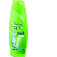 WASH&GO Шампоан за коса против пърхот, 400 мл.