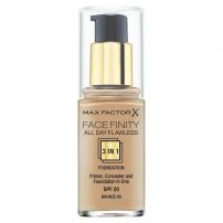 ФОН ДЬО ТЕН MAX FACTOR FACEFINITY ALL DAY FLAWLESS 3 IN 1 № 80 BRONZE
