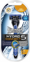 WILKINSON SWORD HYDRO 5 CONNECT Мъжка система за бръснене с 5 ножчета, 1 бр.