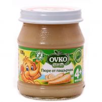 BEBELAN OVKO Пюре пащърнак за захранване 4+мес, 100 гр