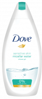 DOVE Душ гел за чувствителна кожа с мицеларна вода, 250 мл.