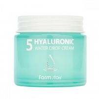 FARMSTAY  HYALURONIC5 WATER DROP CREAM Крем за лице с 5 хиалуронови киселини от различни размери