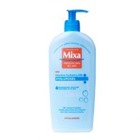 MIXA INTENSIVE CARE DRY SKIN HYALUROGEL INTENSIVE HYDRATING MILK Мляко за тяло DEHYDRATING DRY & SENSITIVE SKIN, 400 мл.
