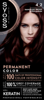 SYOSS COLOR Боя за коса  4-2 Mahogany Brown