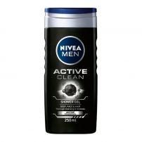 NIVEA MEN ACTIVE CLEAN Душ гел, 250 мл