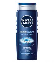NIVEA MEN COOL KICK Мъжки душ гел, 500 мл.
