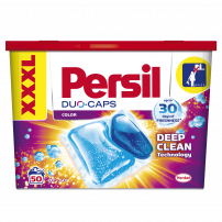 Дуо-капсули Persil (50 пранета) за цветно пране с отлична изпираща сила и превъзходен аромат
