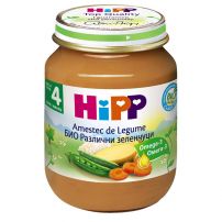 HIPP BIO Пюре различни зеленчуци 4013, 125 гр 