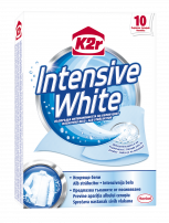 K2R INTENSIVE WHITE STRONG WHITENING POWER Кърпички за пране, 10 бр.