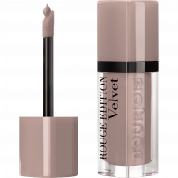 BOURJOIS Течно червило rouge edition velvet №27 trendy beige, 7.7 мл.